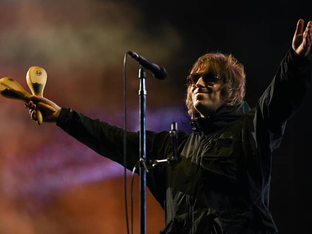 Liam Gallagher Photo by Jeff J Mitchell/Getty Images.