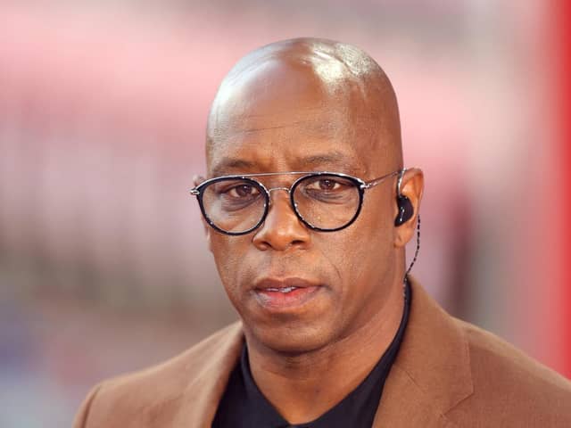 BBC pundit and former England former Ian Wright. Pic: Catherine Ivill.