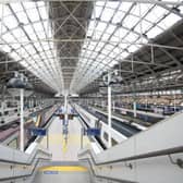 Train services between Preston and Manchester are delayed after a trespasser ran onto the tracks at Piccadilly station this morning (Monday, October 18). Pic credit: Network Rail