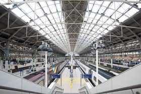 Train services between Preston and Manchester are delayed after a trespasser ran onto the tracks at Piccadilly station this morning (Monday, October 18). Pic credit: Network Rail