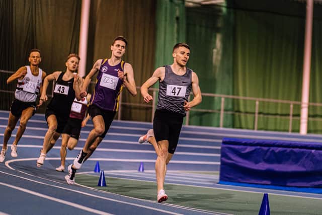 Andrew McAslan, 25, has competed at British Championship level in the sport and trains at Leeds Beckett University.
Pic: Andrew McAslan