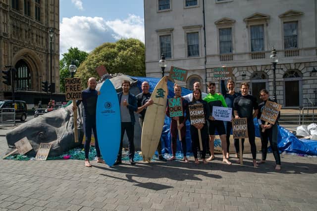 <p>Members of Surfers Against Sewage. Picture: SWNS/Adam Gray.</p>