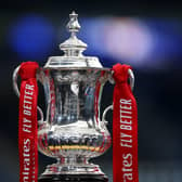 The FA Cup trophy. Photo: Getty Images.