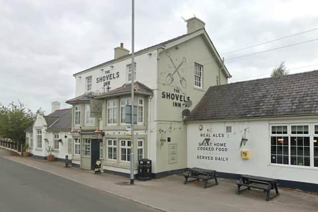 The Shovels pub in Hambleton