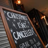 Hospitality firms had 'geared up for a huge December' but now face a less-than-cheery festive season (file image). Picture: Justin Tallis/AFP via Getty Images.