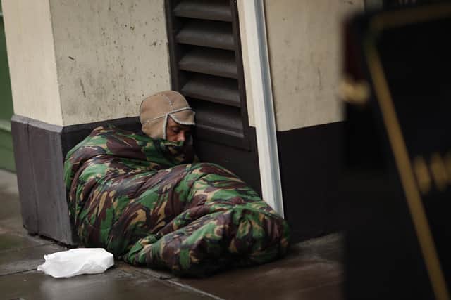 Office for National Statistic figures reveal three homeless people died on Ashfield's streets last year. Photo: Dan Kitwood/Getty Images