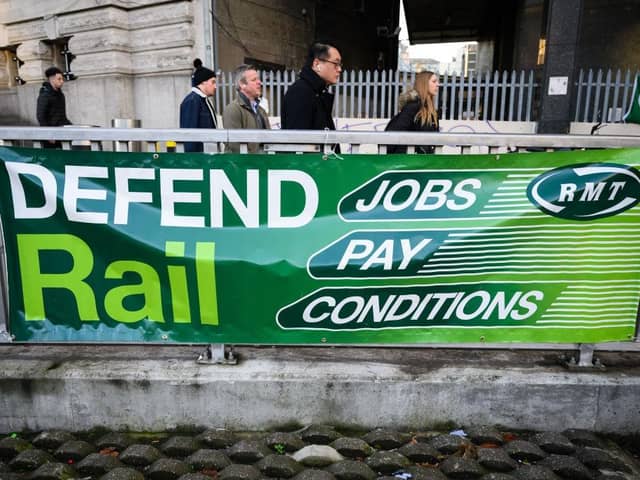 February train strikes: When are rail workers striking and how will it impact the North East? (Photo by Leon Neal/Getty Images)