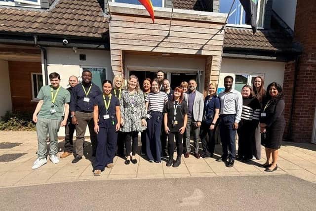 Cygnet Nield House staff celebrate CQC rating