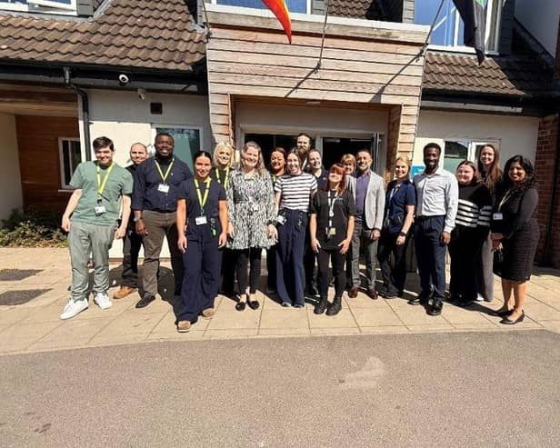 Cygnet Nield House staff celebrate CQC rating