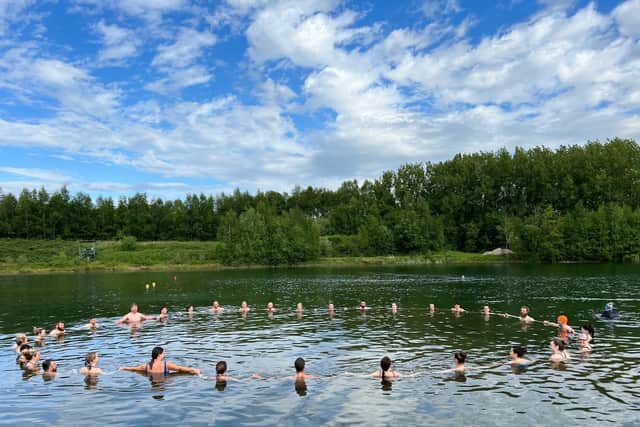 Urban Ice Tribe in Wigan hold monthly cold water dips
