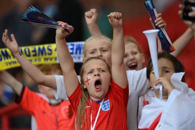 The Lionesses have been inspiring children across the country with their fantastic tournament run. Photo by Shaun Botterill/Getty Images