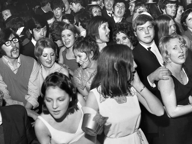 New Years Eve at Wigan Casino Club in 1969.