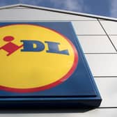 Signage is pictured at another branch of Lidl supermarket Credit: AFP via Getty Images)