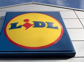 Signage is pictured at another branch of Lidl supermarket Credit: AFP via Getty Images)