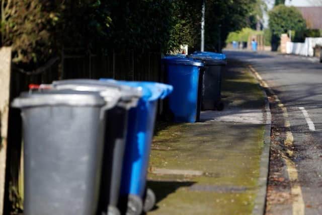 Bins are being emptied a day earlier this week