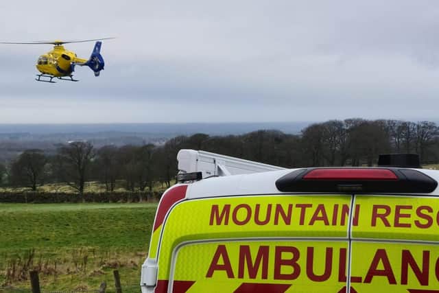 An air ambulance attended, along with members of Bolton Mountain Rescue Team. The boy was carried up to the bridge and taken to Royal Manchester Children's Hospital by road ambulance
