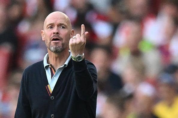 Manchester United's Dutch manager Erik ten Hag has injury and availability issues ahead of Brighton