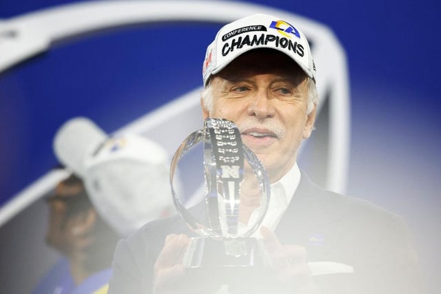 Owner = Stan Kroenke — rumoured net worth = £6.8billion