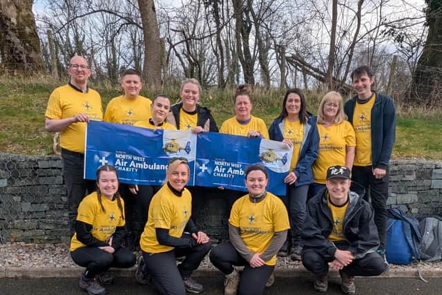 Colleagues at M&S Middlebrook in Bolton have gone the extra mile to support the North West Air Ambulance Charity (NWAA).