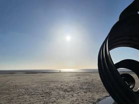 Mary's Shell on Cleveleys beach