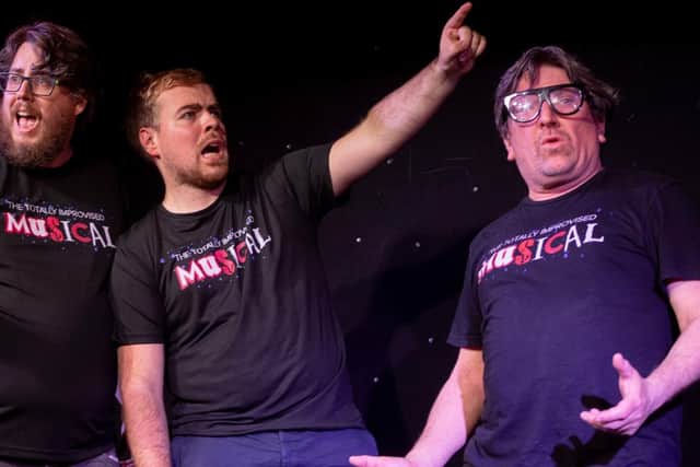 The Totally Improvised cast need your titles. The show can't start without you!