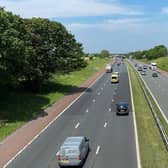 The M6 closure between J33 and 32 in Lancashire lead to tailbacks on a previous weekend during the roadworks Photo: Highways England