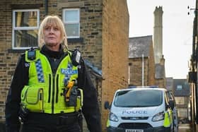 Actress Sarah Lancashire, in her role as police Sgt Catherine Cawood