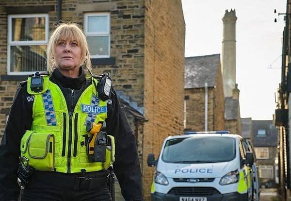 Actress Sarah Lancashire, in her role as police Sgt Catherine Cawood