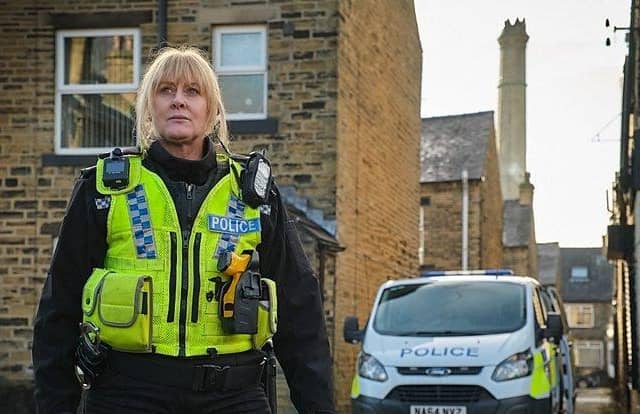 Actress Sarah Lancashire, in her role as police Sgt Catherine Cawood