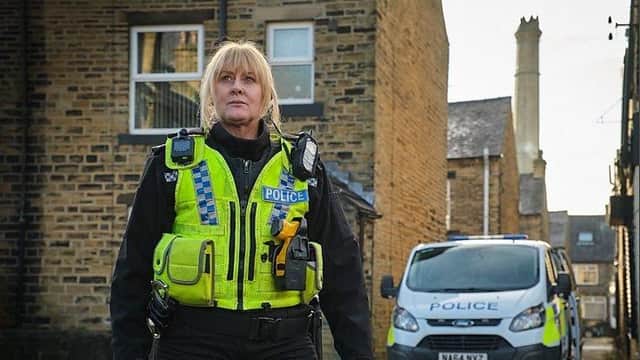 Actress Sarah Lancashire, in her role as police Sgt Catherine Cawood