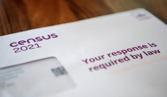 A Census 2021 envelope ahead of all households being asked to complete the census ahead of Census Day on Sunday. Picture date: Saturday March 20, 2021.