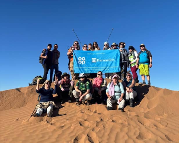 Co-op Funeralcare team raises over £38,000 with Sahara Desert trek