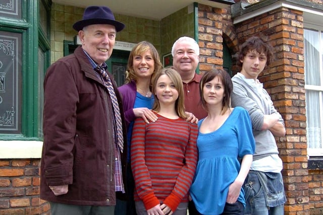 The Morton family arrived on Coronation Street in 2007 and included Jodie Morton, pictured second from left, played by Samantha Seager. She had a rivalry with Cilla Battersby-Brown and a brief romance with Lloyd Mullaney, before leaving later in the year to move to London. Samantha, who hails from Atherton, has appeared in many TV and stage shows over the years, including BBC drama The Hello Girls, Doctors and Casualty.