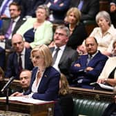 Prime Minister Liz Truss speaks at her first Prime Minister's Questions in the House of Commons, London. Photo credit UK Parliament/Jessica Taylor /PA Wire