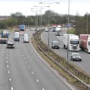 The M6 motorway which is expected to be busy this Friday 