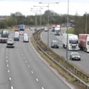 The M6 motorway which is expected to be busy this Friday 