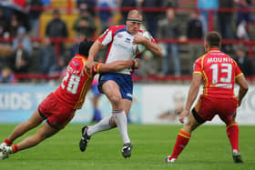 Ricky Bibey while at Wakefield in  2007 in Wakefield, England.  (Photo by Laurence Griffiths/Getty Images)