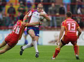 Ricky Bibey while at Wakefield in  2007 in Wakefield, England.  (Photo by Laurence Griffiths/Getty Images)