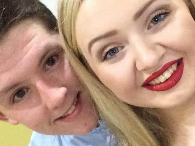 Chloe Rutherford and Liam Curry