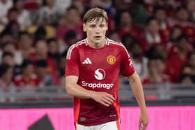 Jack Moorhouse is on the Manchester United bench vs Everton