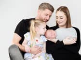 Sammy Gray with her son Walter, daughter Harper and partner Daley Photo credit: Kelly Couttie Photography/PA Wire 