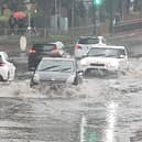 Oxford Road in Aylesbury has been closed due to flooding this morning