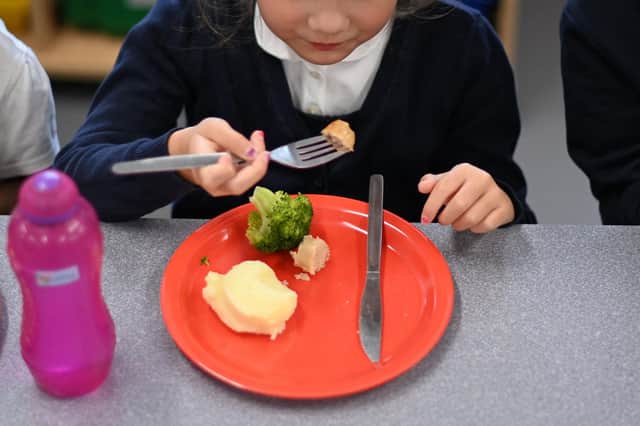 The cut off point for Government spending on school meals runs out on 6 October but it doesn't mean children in Peterborough will go without if they miss the deadline (Photo by DANIEL LEAL/AFP via Getty Images)