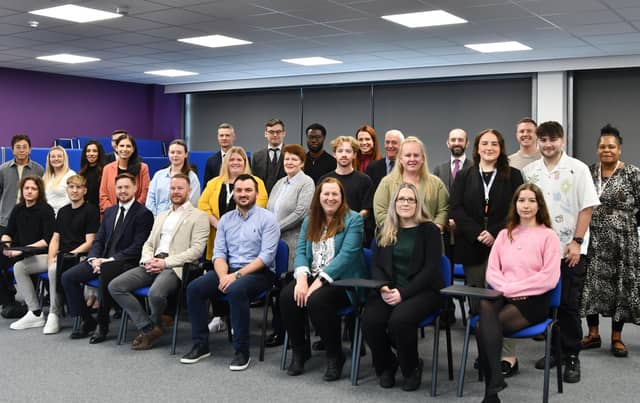 Just a few of the people promoted at Express Solicitors
