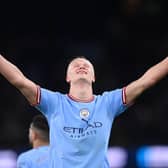 Manchester City striker Erling Haaland 