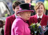 Queen Elizabeth II when she visited Leamington to open the Warwickshire Justice Centre in 2011.