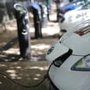 An electric car being charged up (Photo by Dan Kitwood/Getty Images)