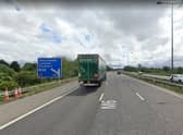 Roadworks are taking place on the M6 between junctions 26 and 23 