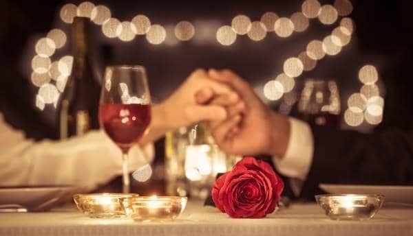 Here are some of the best places for a romantic meal this Valentine's Day.