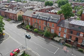 The former Rochdale probation office on Drake Street, up for auction with Pugh on 26 February.